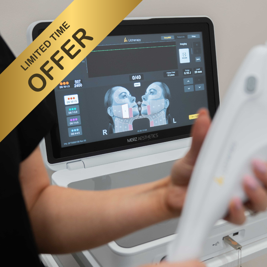 20% OFF Ultherapy Lower Face & Full Neck